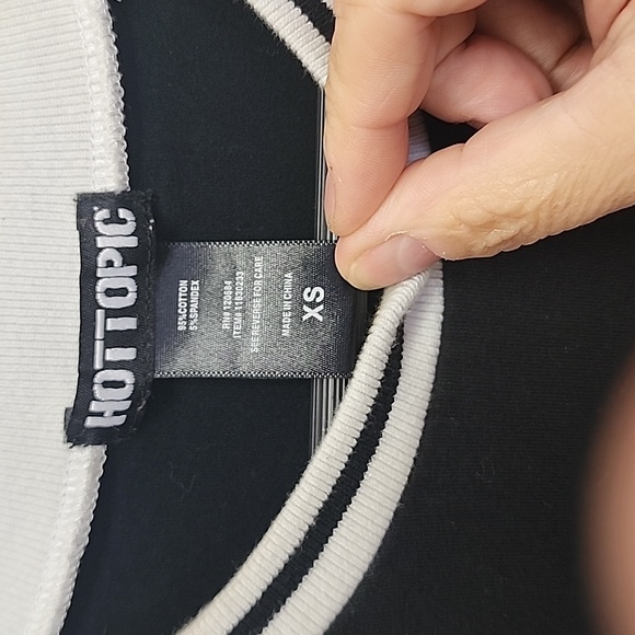 Hot Topic Ringer Graphic Skater Dress - Picture 3 of 9